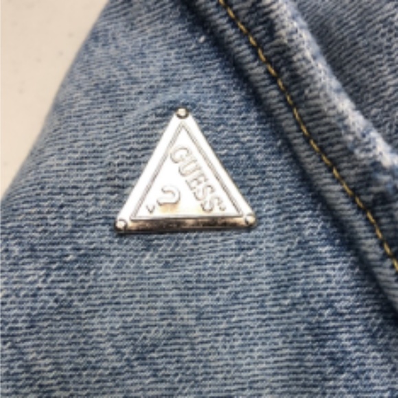 LIKE NEW GUESS LOS ANGELES POWER CURVY SKINNY JEANS 28x28 ⭐️ - Picture 9 of 14